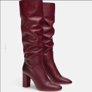 ZARA High Heeled Boots